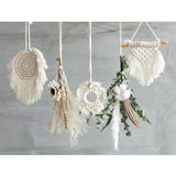 Small Nordic Hand-woven TMacrame Wall Hanging