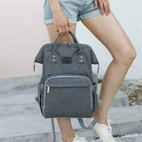 Nappy Backpack Bag Large Capacity