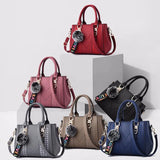 Embroidery Leather Handbags Bags for Women