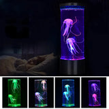 Color Changing Jellyfish Lamp Usb Powered Table Night Light