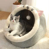 Pet Tent Cave Bed for Cats Small Dogs