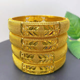 24K Gold Plated Indian African Bracelets