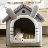 Cat /Dog bed Foldable Pet Sleepping - Bed removable and washable