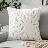 Cushion Cover Feather Fur Upholstery Cushion Pillowcase