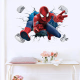 Spiderman Wall Stickers For Kids Room