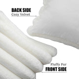 Faux Fur Pillow Covers