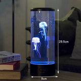 Color Changing Jellyfish Lamp Usb Powered Table Night Light