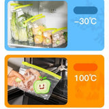 Reusable Zip Lock Bag Food Grade Transparent Storage Bag