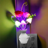 LED Lilac Night Light Lamp