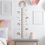 Pink Rainbow Growth Chart for Kids