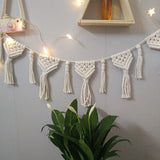 Nordic Hand-woven Tassel Wall Hanging