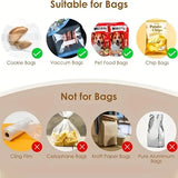 Mini Heat Bag Sealing Machine Package Sealer Bags Thermal Plastic Food Bag Closure Portable Sealer Packing Kitchen Accessories