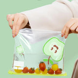 Reusable Zip Lock Bag Food Grade Transparent Storage Bag