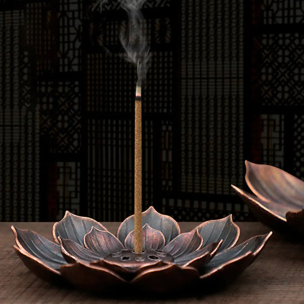 Lotus Incense Burner Stick Holder Plate